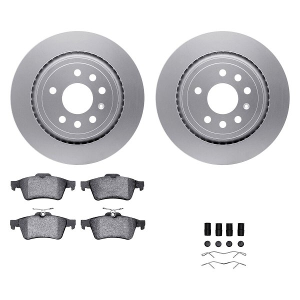  R1 Concepts® - Rear Brake Kit with Euro Ceramic Pads