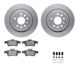R1 Concepts® - Rear Brake Kit with Euro Ceramic Pads