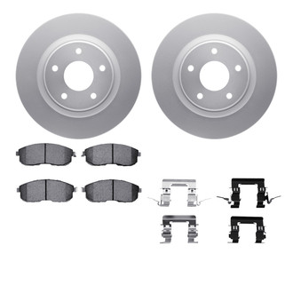 R1 Concepts® - Front Brake Kit with Euro Ceramic Pads