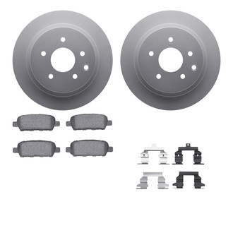 R1 Concepts® - Rear Brake Kit with Euro Ceramic Pads