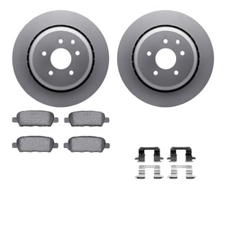 R1 Concepts® - Rear Brake Kit with Euro Ceramic Pads