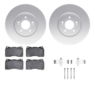 R1 Concepts® - Front Brake Kit with Euro Ceramic Pads