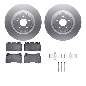 R1 Concepts® - Front Brake Kit with Euro Ceramic Pads