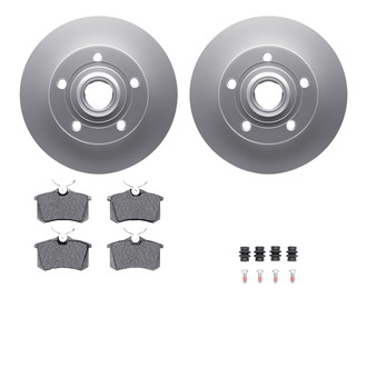 R1 Concepts® - Rear Brake Kit with Euro Ceramic Pads