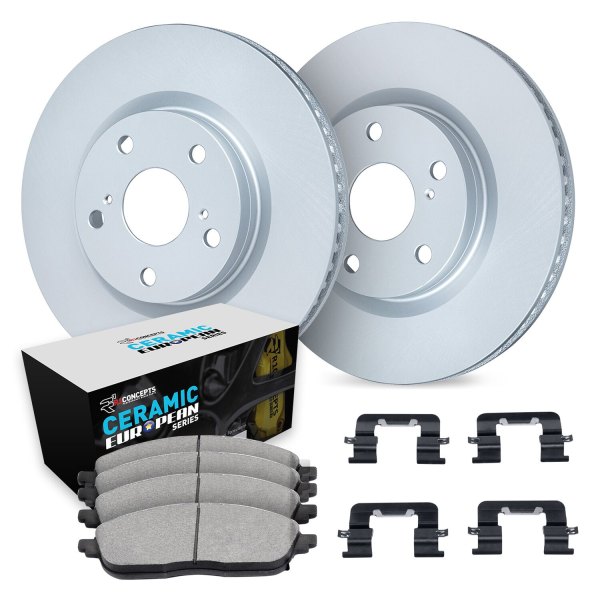 R1 Concepts® - Front Brake Kit with Euro Ceramic Pads