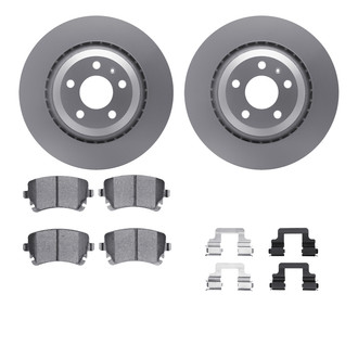 R1 Concepts® - Rear Brake Kit with Euro Ceramic Pads