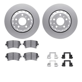 R1 Concepts® - Rear Brake Kit with Euro Ceramic Pads