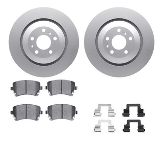 R1 Concepts® - Rear Brake Kit with Euro Ceramic Pads