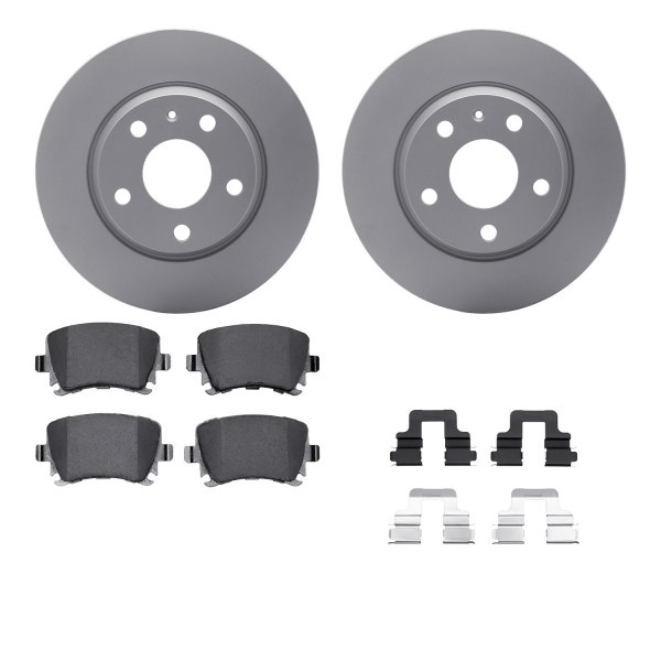  R1 Concepts® - Rear Brake Kit with Euro Ceramic Pads