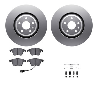 R1 Concepts® - Front Brake Kit with Euro Ceramic Pads