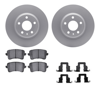 R1 Concepts® - Rear Brake Kit with Euro Ceramic Pads