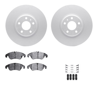 R1 Concepts® - Front Brake Kit with Euro Ceramic Pads