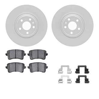 R1 Concepts® - Rear Brake Kit with Euro Ceramic Pads