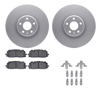 R1 Concepts® - Carbon Coated Brake Kit with Euro Ceramic Pads