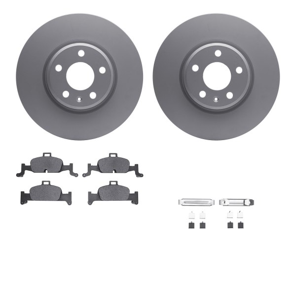  R1 Concepts® - Front Brake Kit with Euro Ceramic Pads