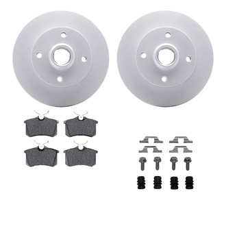 R1 Concepts® - Rear Brake Kit with Euro Ceramic Pads