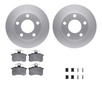 R1 Concepts® - Rear Brake Kit with Euro Ceramic Pads