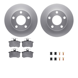 R1 Concepts® - Rear Brake Kit with Euro Ceramic Pads