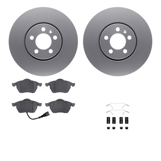 R1 Concepts® - Front Brake Kit with Euro Ceramic Pads