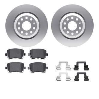 R1 Concepts® - Rear Brake Kit with Euro Ceramic Pads