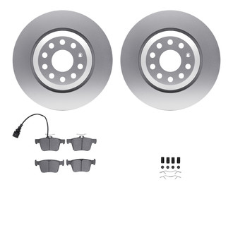 R1 Concepts® - Rear Brake Kit with Euro Ceramic Pads