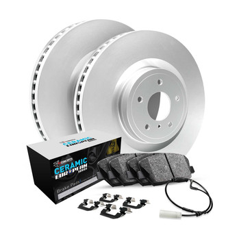 R1 Concepts® - Rear Brake Kit with Euro Ceramic Pads