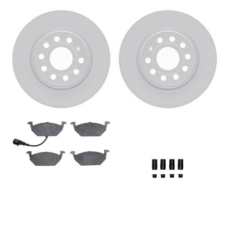 R1 Concepts® - Front Brake Kit with Euro Ceramic Pads