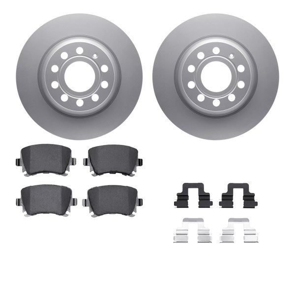  R1 Concepts® - Rear Brake Kit with Euro Ceramic Pads