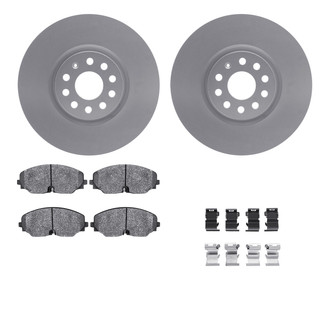R1 Concepts® - Front Brake Kit with Euro Ceramic Pads