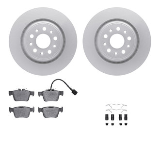 R1 Concepts® - Rear Brake Kit with Euro Ceramic Pads