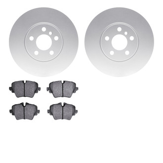 R1 Concepts® - Front Brake Kit with Euro Ceramic Pads
