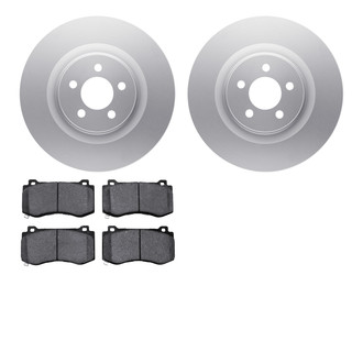 R1 Concepts® - Front Brake Kit with Euro Ceramic Pads