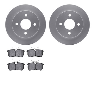 R1 Concepts® - Rear Brake Kit with Euro Ceramic Pads