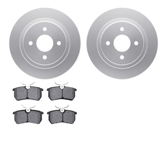R1 Concepts® - Rear Brake Kit with Euro Ceramic Pads