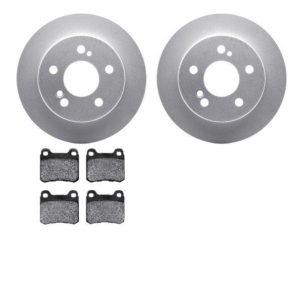  R1 Concepts® - Rear Brake Kit with Euro Ceramic Pads