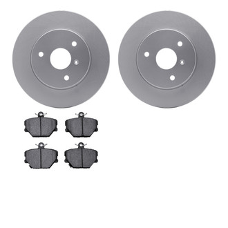 R1 Concepts® - Front Brake Kit with Euro Ceramic Pads
