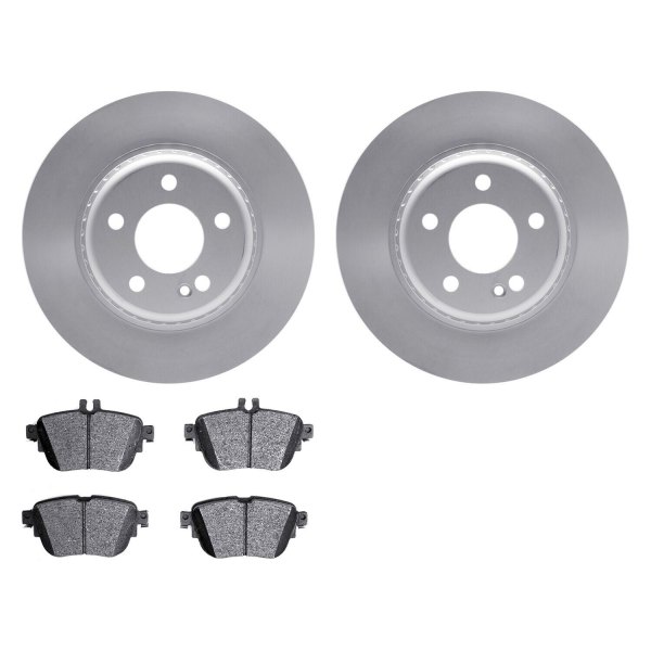  R1 Concepts® - Rear Brake Kit with Euro Ceramic Pads