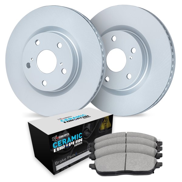  R1 Concepts® - Rear Brake Kit with Euro Ceramic Pads