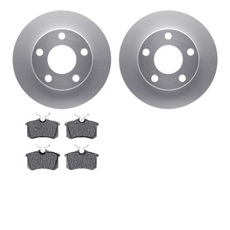 R1 Concepts® - Rear Brake Kit with Euro Ceramic Pads