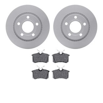 R1 Concepts® - Rear Brake Kit with Euro Ceramic Pads