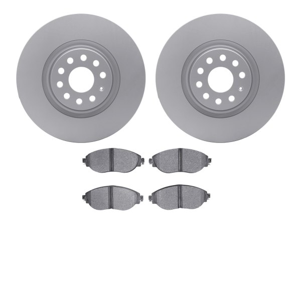  R1 Concepts® - Front Brake Kit with Euro Ceramic Pads