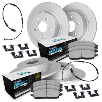 R1 Concepts® - Brake Kit with Euro Ceramic Pads