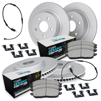 R1 Concepts® - Brake Kit with Euro Ceramic Pads