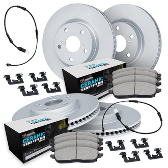 R1 Concepts® - Brake Kit with Euro Ceramic Pads