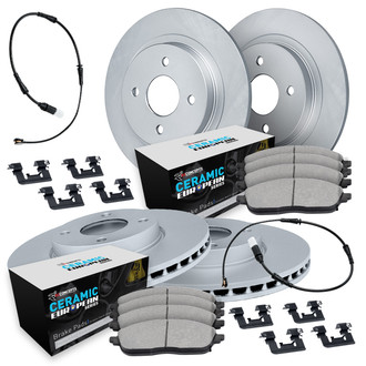 R1 Concepts® - Brake Kit with Euro Ceramic Pads