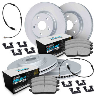 R1 Concepts® - Brake Kit with Euro Ceramic Pads