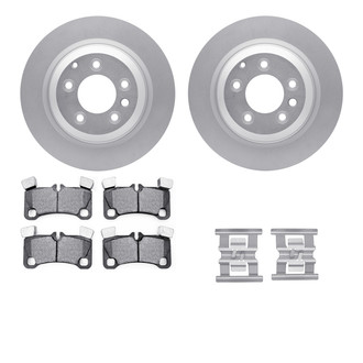R1 Concepts® - Carbon Series Rear Brake Kit with 5000 OE Pads