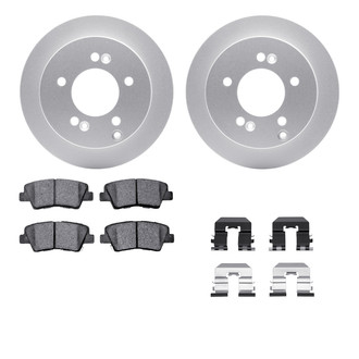 R1 Concepts® - Carbon Series Rear Brake Kit with 5000 OE Pads