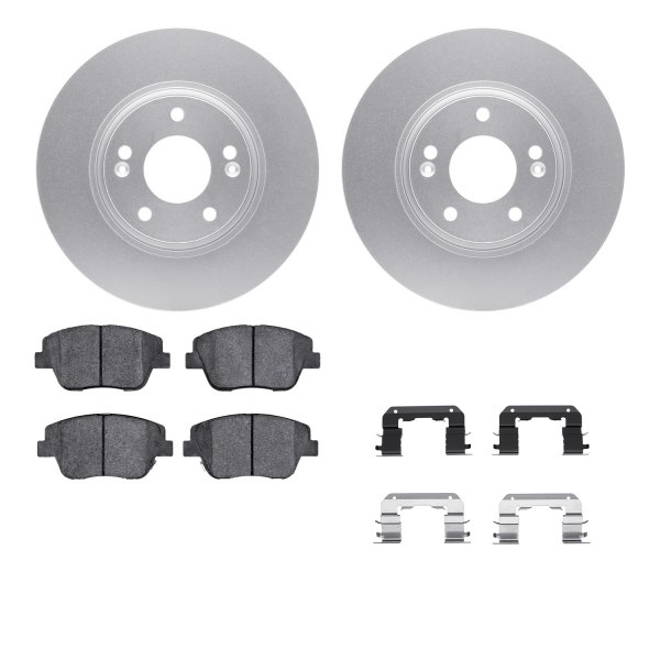  R1 Concepts® - Carbon Series Front Brake Kit with 5000 OE Pads