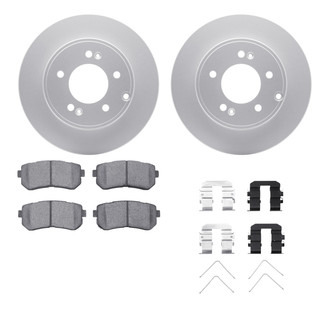 R1 Concepts® - Carbon Series Rear Brake Kit with 5000 OE Pads